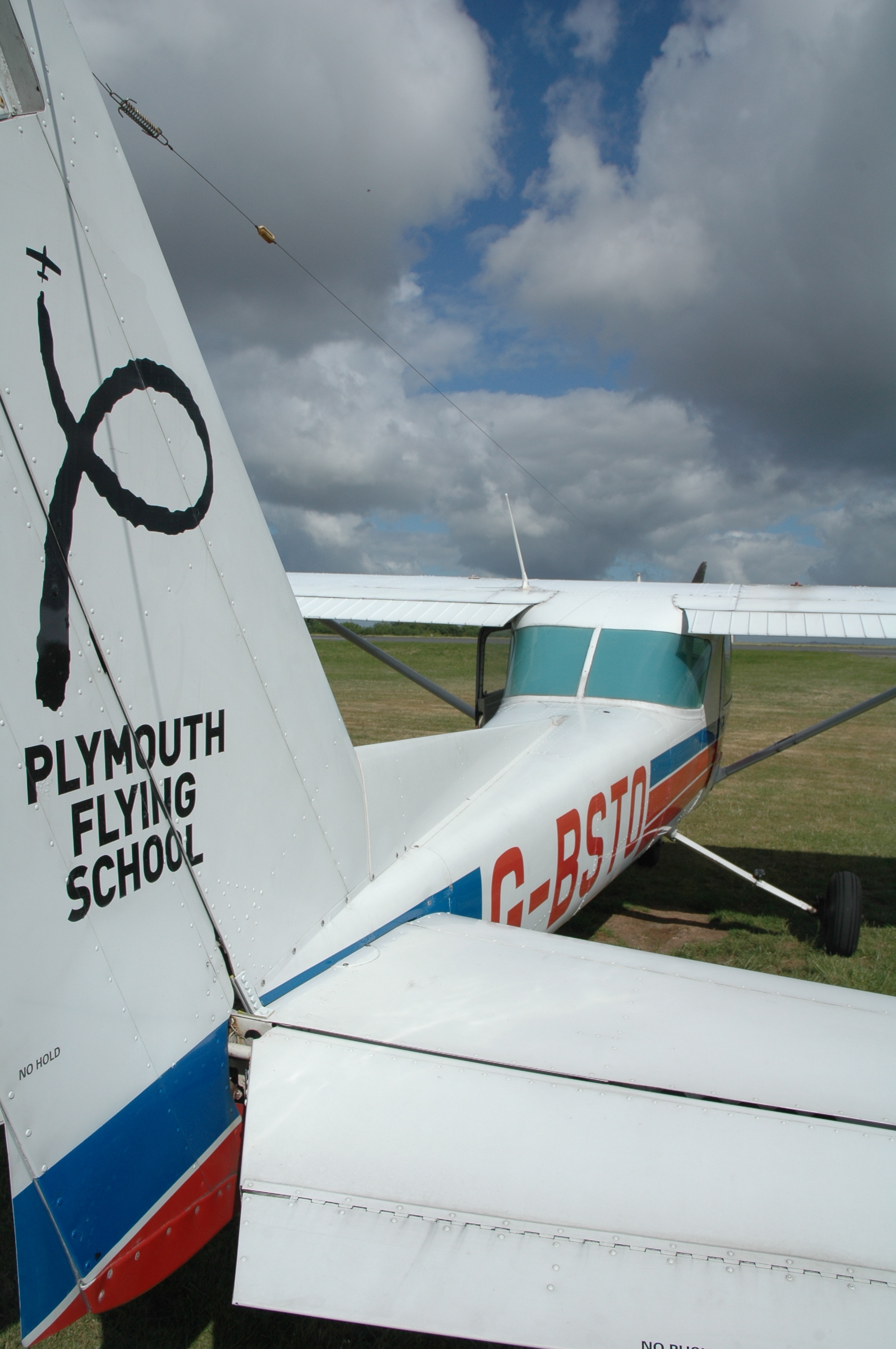 The new Plymouth Fying School logo on the tail additional image 4